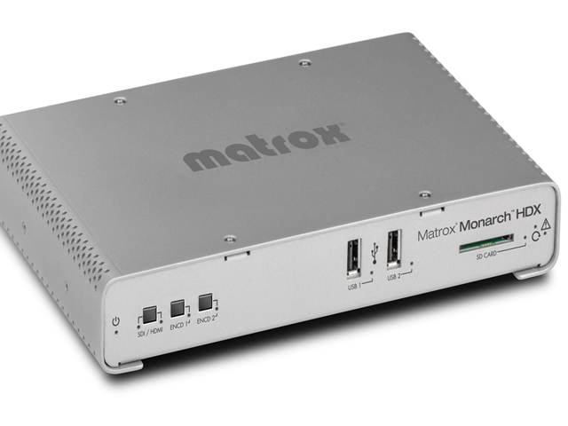 Newsline Report - Tecnologa - Matrox Monarch HDX estar disponible en todo el mundo