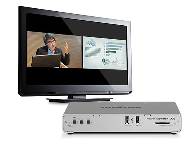 Newsline Report - Tecnologa - Matrox Video presentar el nuevo Monarch LCS en IBC2016
