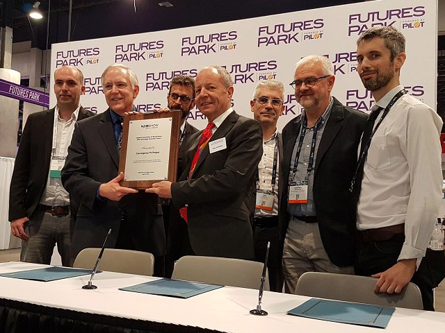 Newsline Report - Tecnologa - NAB distingui la innovacin tecnolgica del Proyecto Convergence TV