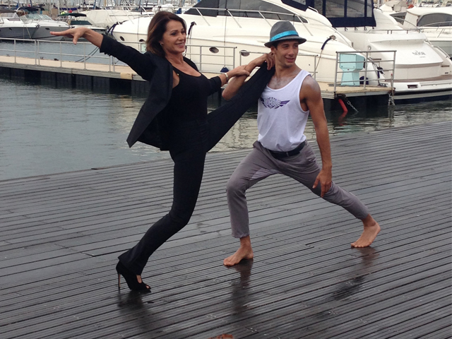 Newsline Report - Contenidos - Nadia Comaneci protagoniz lanzamiento de Tumble de BBC