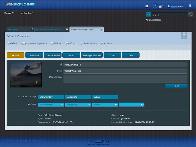 Nuevas funcionalidades para el VSN Explorer