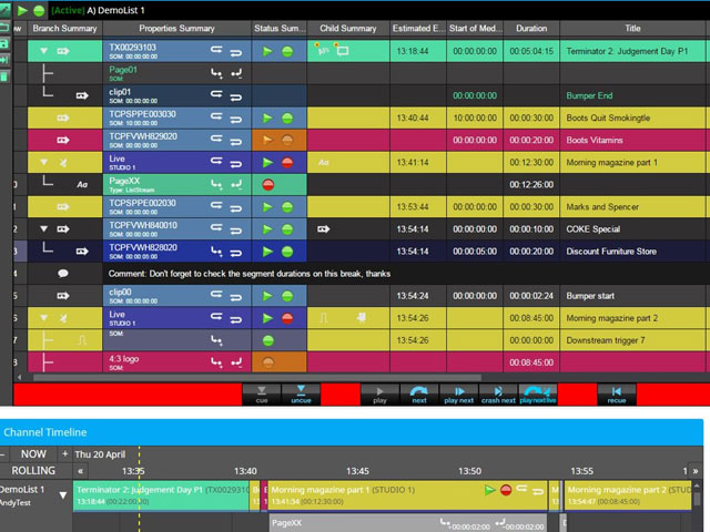 Newsline Report - Tecnologa - Pebble Beach Systems exhibe playout virtualizado en SMPTE 2017