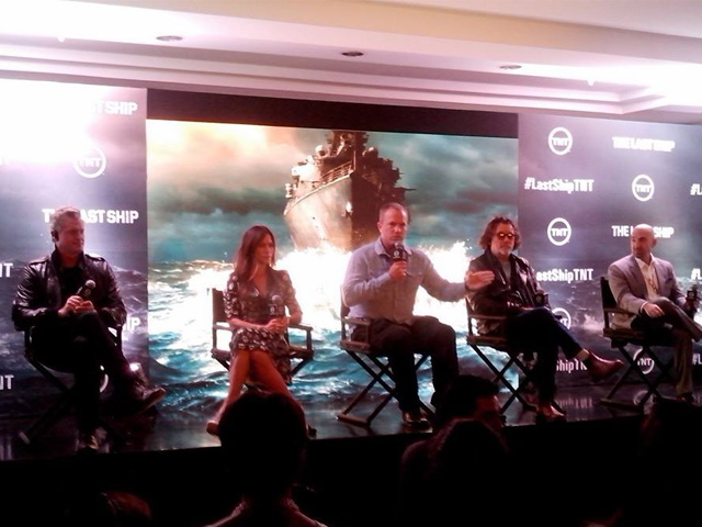 Newsline Report - Plataformas - Presenta elenco la serie The Last Ship de TNT en Mxico