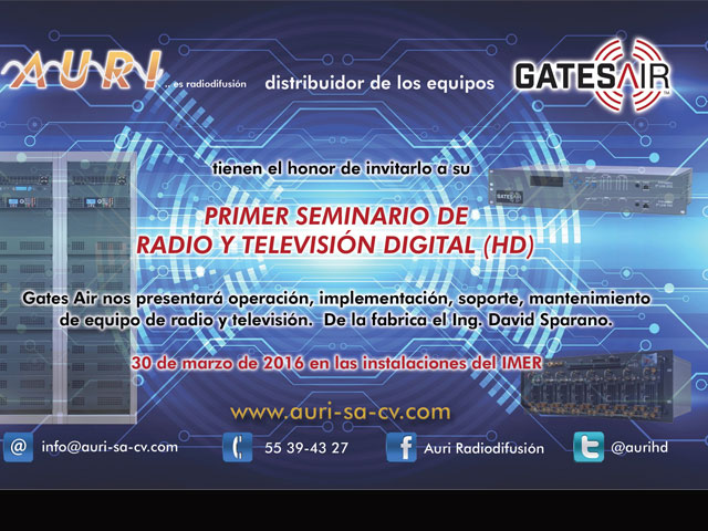 Newsline Report - Tecnologa - Primer Seminario de TV Digital HD de GatesAir en Mxico