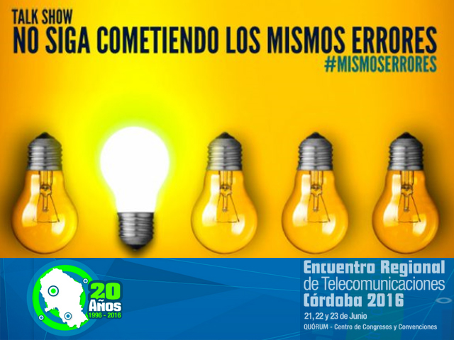 Newsline Report - Tecnologa - Primer talk show en Encuentro Regional de Telecomunicaciones 2016