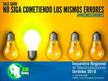 Primer talk show en Encuentro Regional de Telecomunicaciones 2016
