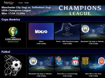 Reportv+ deportes con la ms completa informacin de la Copa Amrica