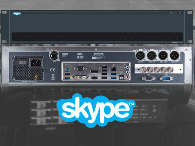 Newsline Report - Tecnologa - Riedel y Viditec presentan una interfase para el software de control Skype TX