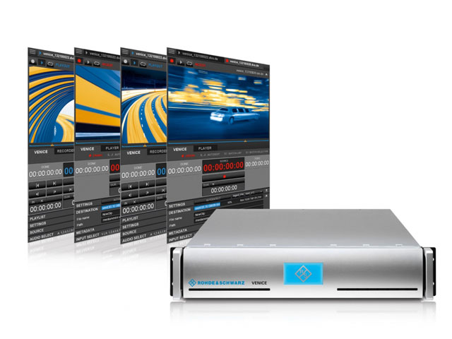 Newsline Report - Tecnologa - Rohde & Schwarz entra en el territorio 4K con su plataforma de ingesta y playout