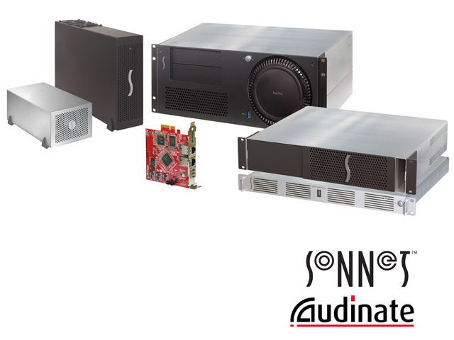 Newsline Report - Tecnologa - Sonnet y Audinate partners con las tarjetas de sonido PCIe