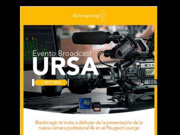 Blackmagic Design presentar la nueva URSA en Buenos Aires