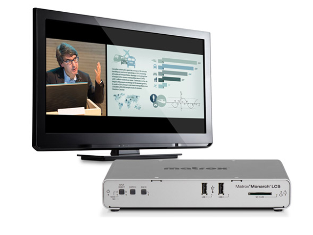 Newsline Report - Tecnologa - TechSmith y Matrox anuncian la integracin de TechSmith Relay y Monarch LCS