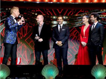 Telefe celebr sus 25 aos en el Luna Park