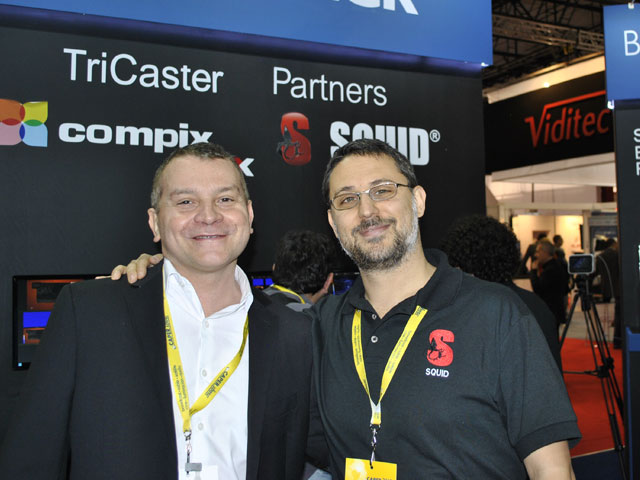 Newsline Report - Tecnologa - TriCaster y Squid, integracin robusta y transparente