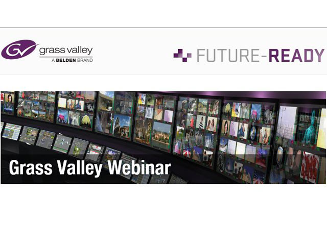 Webinar de Grass Valley: Playout IP  Haciendo la conexin